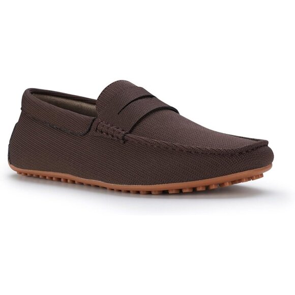 〽️Men\'s Dark Mocha Aldo Collection Slip On Penny Driving Moccasins Loafer main image 4
